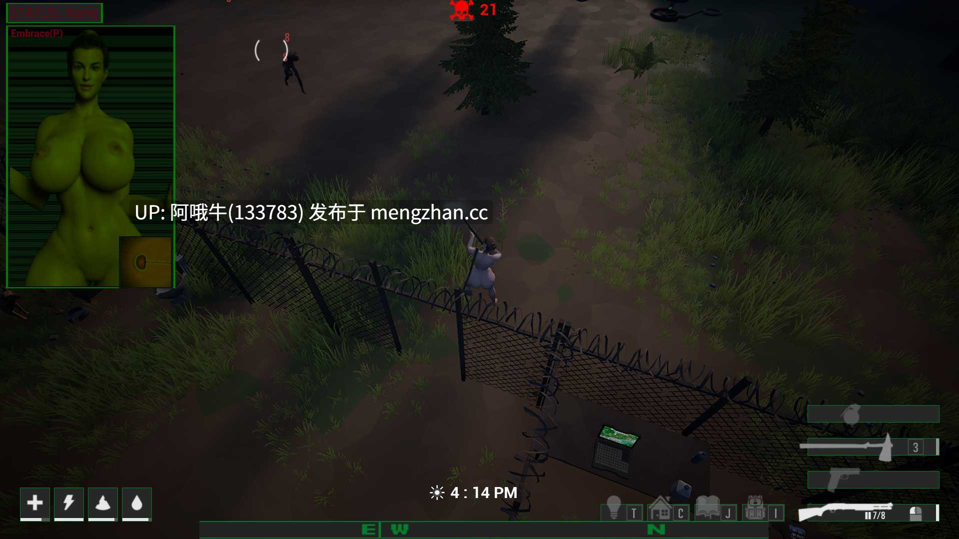 【3D/未日/生存/RPG/丧尸/沙盒/PC/汉化】 精子末日 Spermapocalypse [v1.3.2H] [1.34G]【序号6207】-第9张图片-萌站
