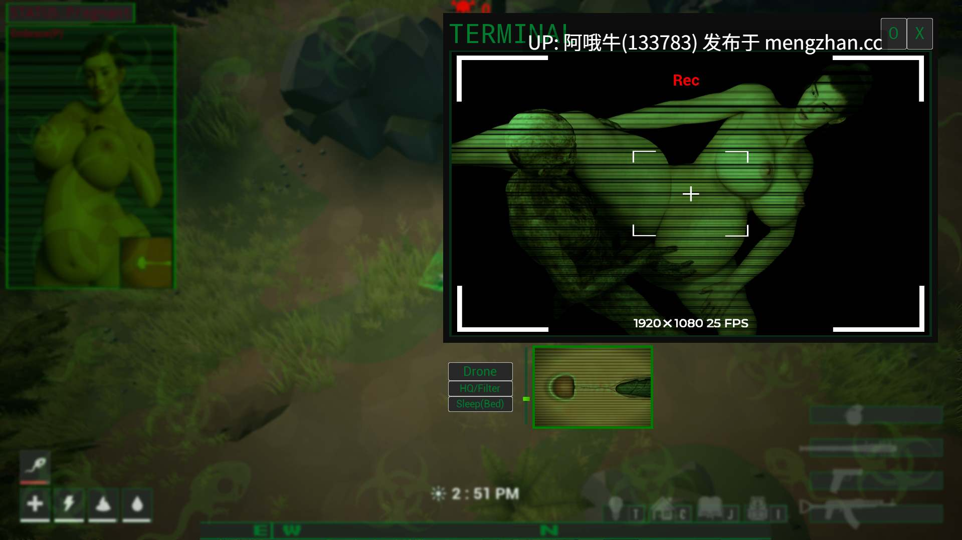 【3D/未日/生存/RPG/丧尸/沙盒/PC/汉化】 精子末日 Spermapocalypse [v1.3.2H] [1.34G]【序号6207】-第11张图片-萌站