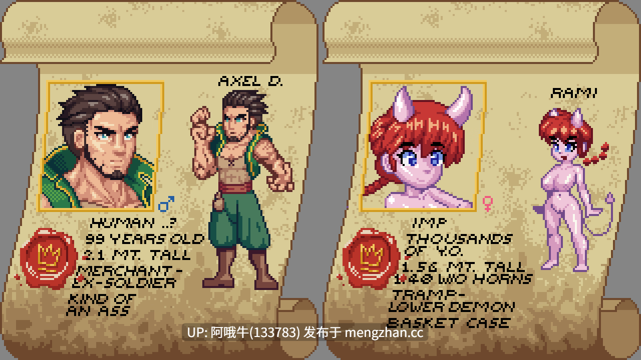 【像素/SLG/PC/机翻/动态】欲望之币 Coin of Lust [Demo v0.2] [225M]【序号6224】-第3张图片-萌站