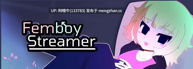 【2D/伪娘/SLG/PC/机翻】伪娘主播 Femboy Streamer [v1.0] 【0.98G】【序号6233】