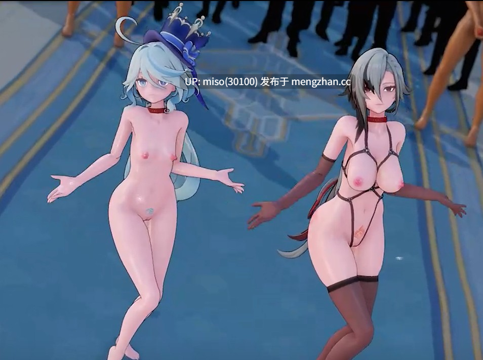3. 【MMD】Kimagure Mercy - Furina x Arlecchino []