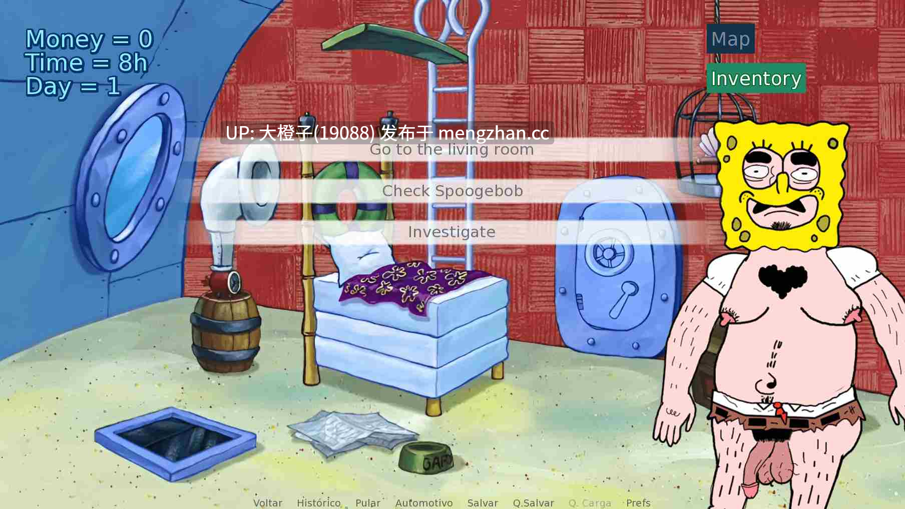 [SLG汉化PC动态步兵]比奇堡 深陷比基尼泳裤 Spornbob Deep In Bikini Bottom v0.0.12 [1.29G][毁童年]-第6张图片-萌站