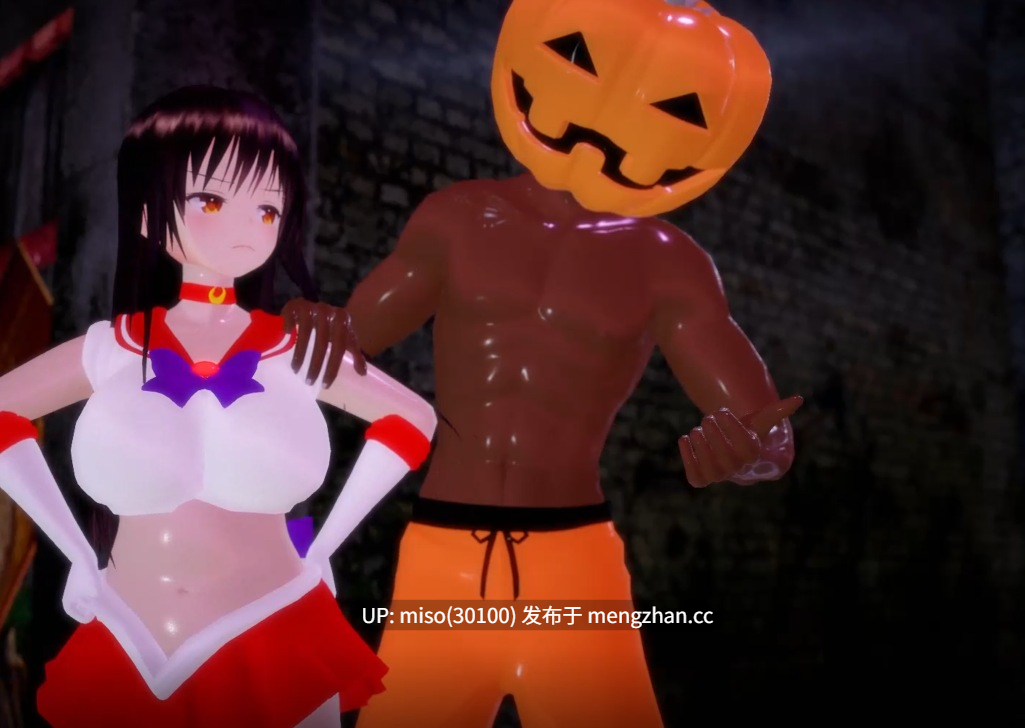 4.【R-18MMD】美少女戦士セーラーデビルーク × Happy Halloween []