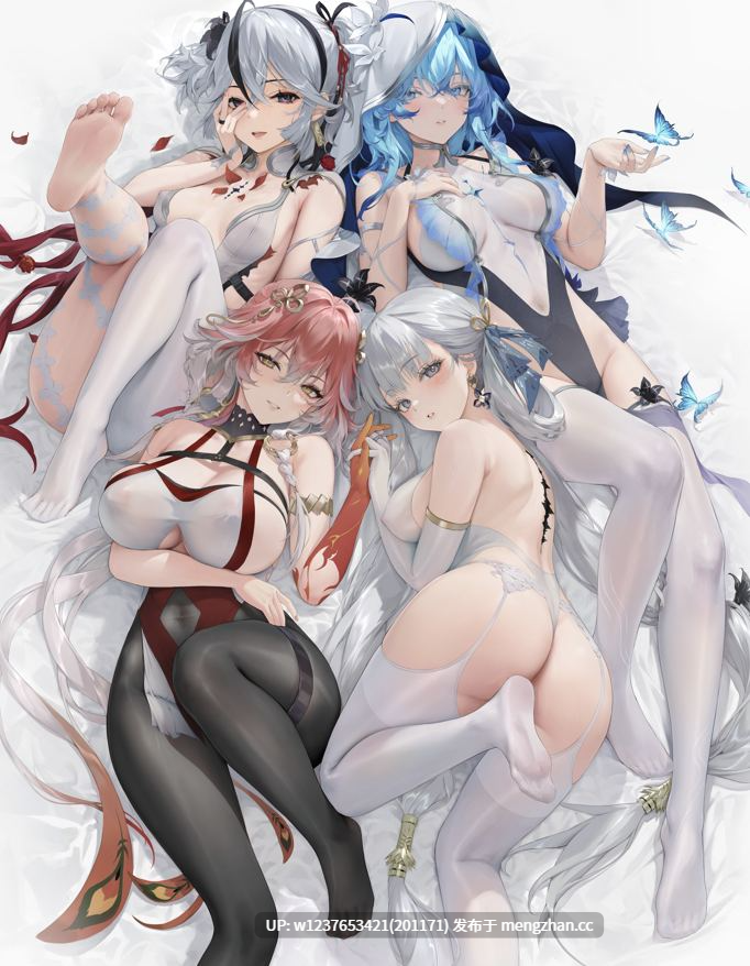 同人游戏女主大师【haku89】，黑白丝美腿美足的神，质感肉感都是一绝~【7套-9.62G】-第6张图片-萌站