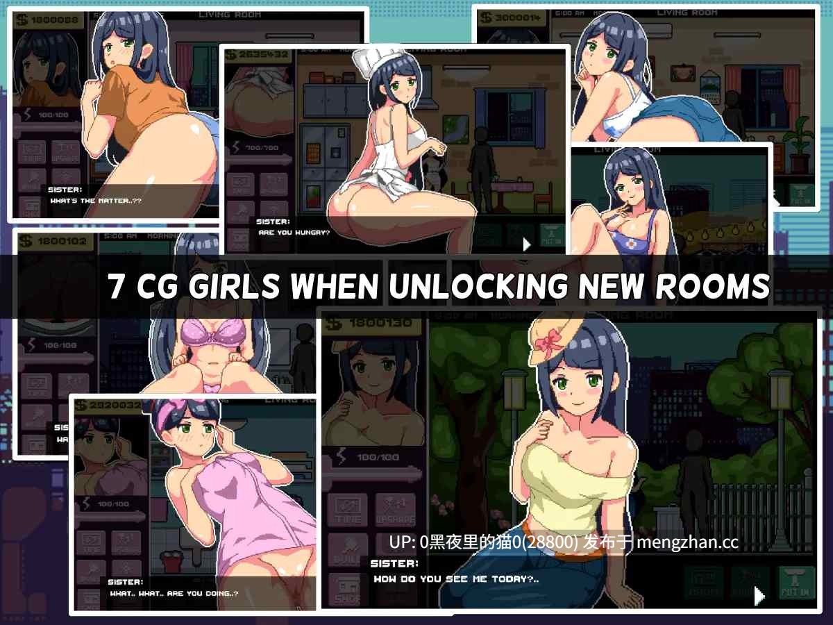 【PC/SLG/巨乳/中出/乱伦】Live With My Sister-第3张图片-萌站