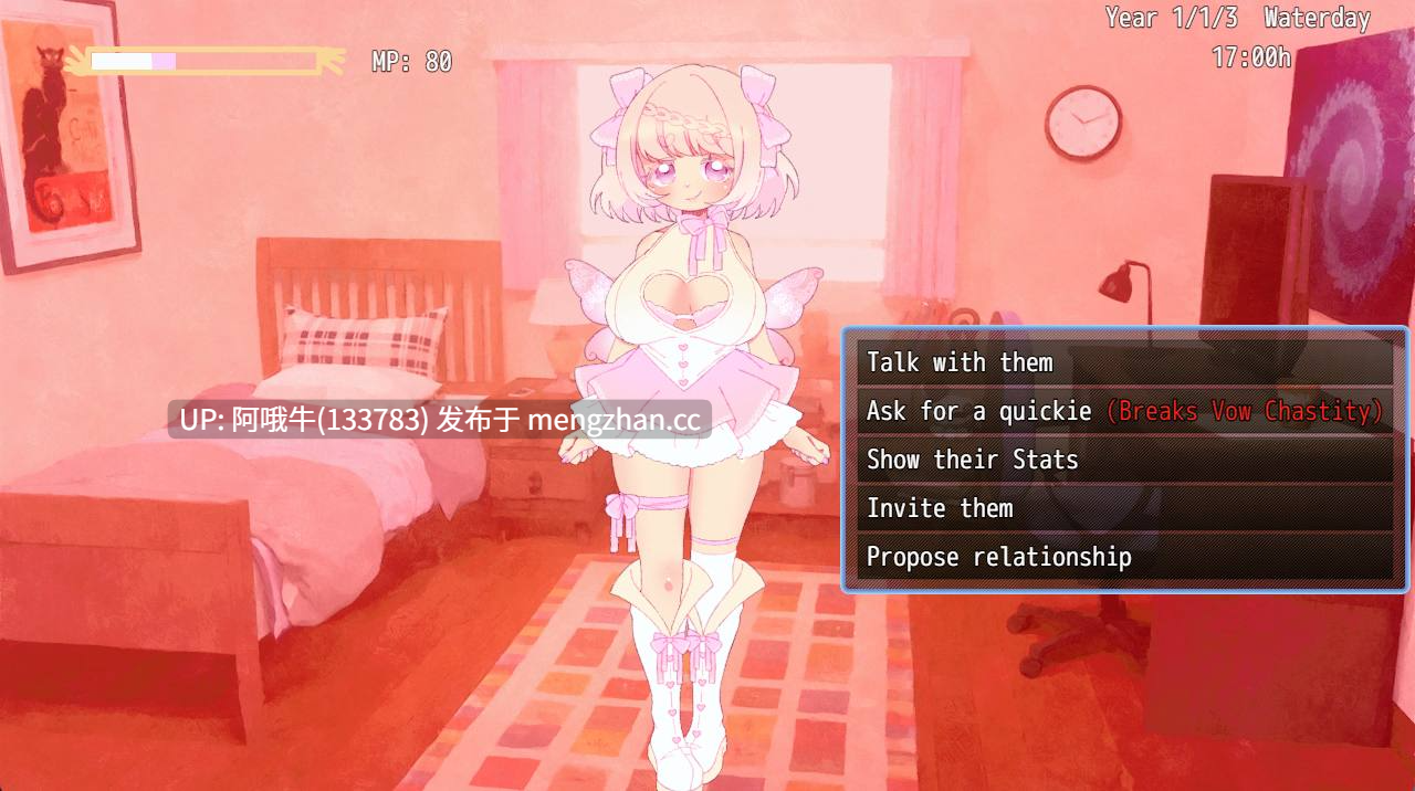 【日系/生活模拟/SLG/PC/机翻】怪物大学 Monster University [v0.0.1a] [483M]【序号6581】-第6张图片-萌站