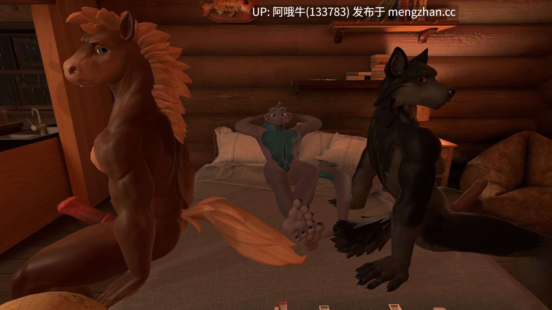 【3D/SLG/PC/生肉】人类热浪  兽人热 Anthro Heat [v1.0.2] [12.5G]【序号6594】-第15张图片-萌站