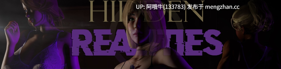【3DCG/后宫/SLG/PC机翻/安卓生肉】隐藏现实 Hidden Realities [v1.01] 【1.38G】【序号6601】