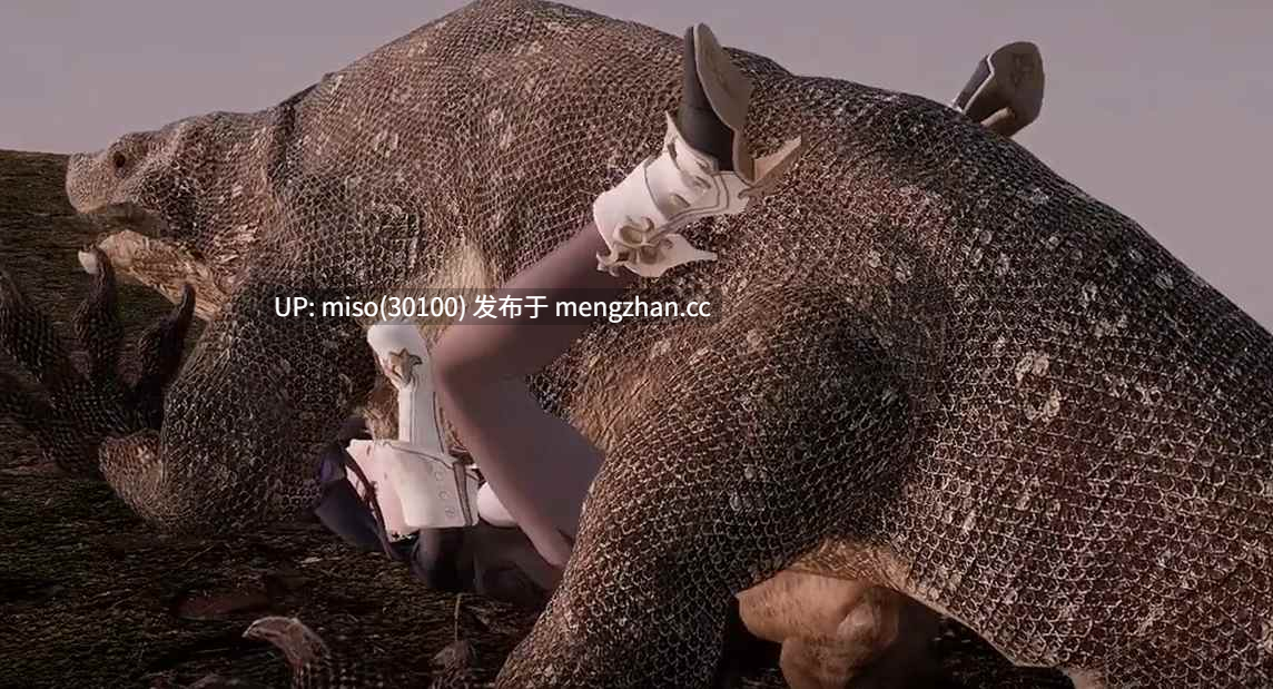 6. 【skyrim】 龙蜥(误)x 克洛琳德(宠物)  Megalania x Clorinde []-第5张图片-萌站