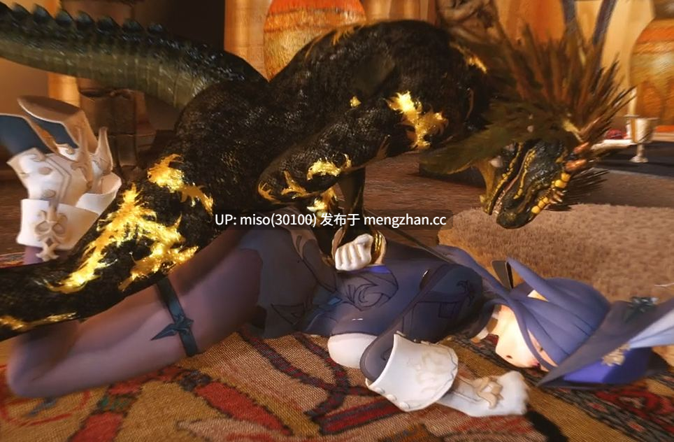 14.【Warning警告】Clorinde&Geovishap克洛琳德&岩龙蜥 []