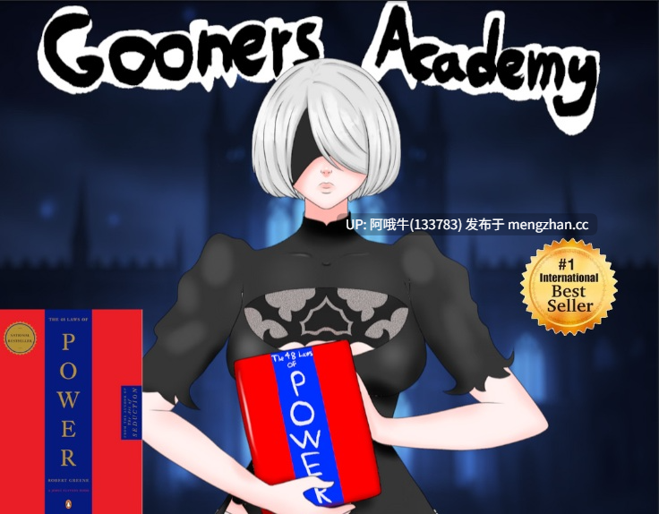 【SLG/同人/PC机翻/安卓生肉/萌站内植】古纳斯学院 48 权力法则  Gooners academy 48 Laws of Power [v1.0] [192M]【序号6606】-第2张图片-萌站