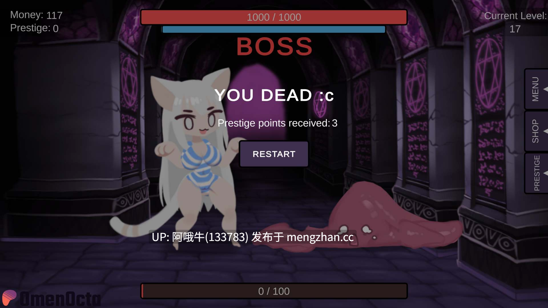 【像素/SLG/回合制战斗/奇幻/PC/机翻】点击或手淫地牢 Click or Fap Dungeon [v0.41] 【185M】【序号6609】-第2张图片-萌站