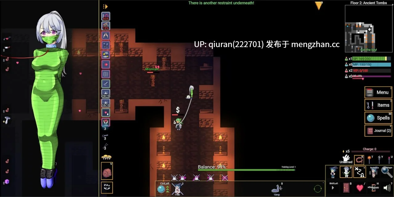 更新/本篇低价[精品RPG/官中/拘束/2D]变态地牢-玩偶柜 Kinky Dungeon v5.4.83 官方中文版 [766MB]-第3张图片-萌站