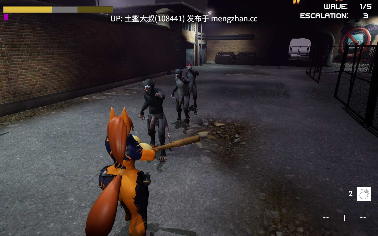 兽女特色FPS虚幻引擎类大作【3D兽人类RPG FPS 兽人】紫雾巷道 Alleys Of Purple Mist [v0.0.0.7aS HotFix] 1.2GB-第3张图片-萌站