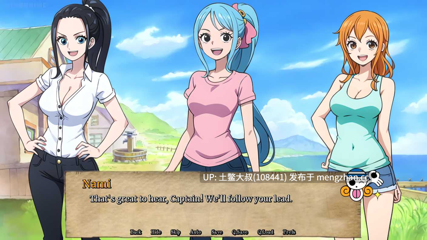 AICG制作同人海贼王探索类SLG【2D AICG 同人 后宫 沙盒 机翻】淘气海盗 Naughty Pirates [v0.33] 374mb-第6张图片-萌站