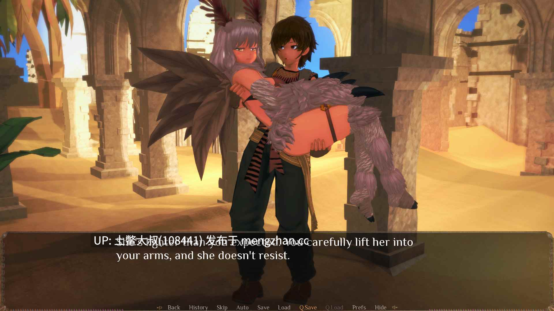 日式画风埃及猫娘SLG【3D日式SLG 动态 奇幻 后宫 机翻】安库特普后宫 Harem of Ankhutep [v0.21] 1.33gb-第9张图片-萌站
