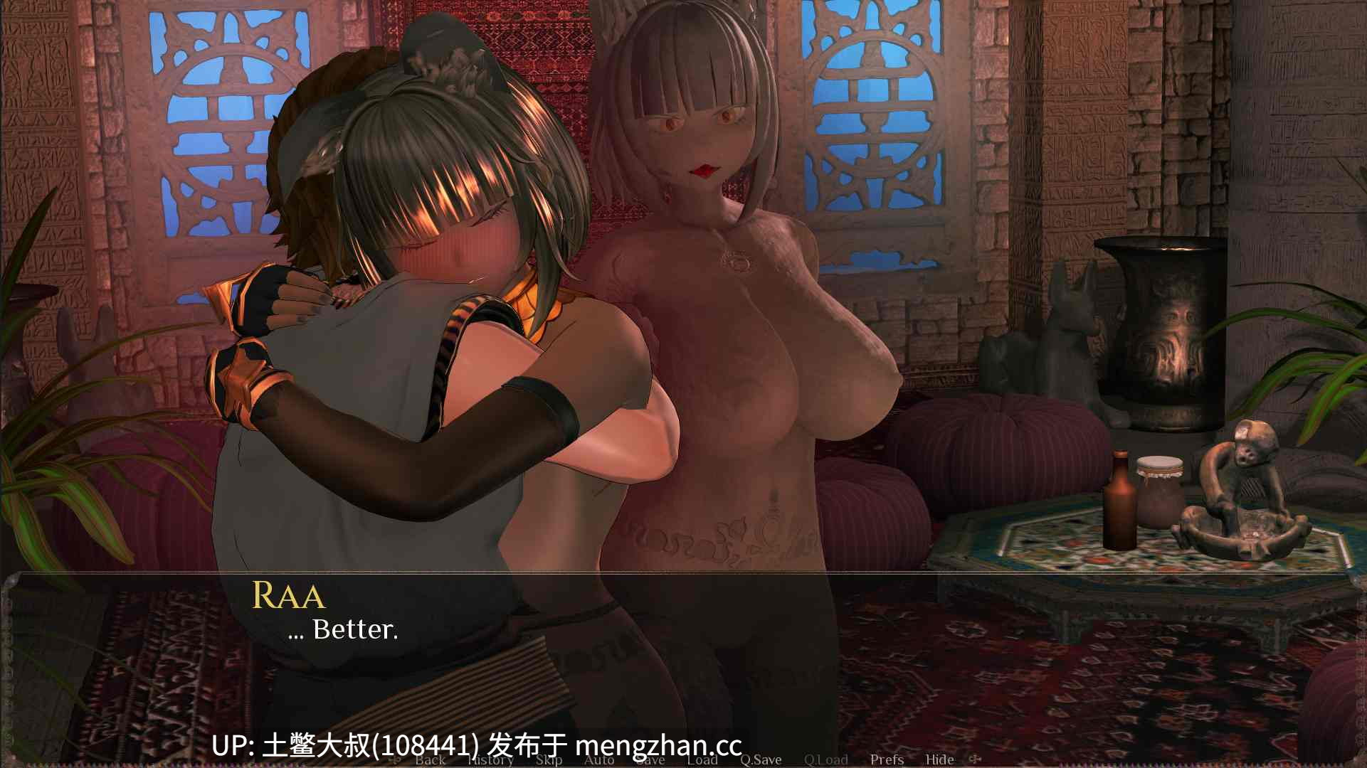 日式画风埃及猫娘SLG【3D日式SLG 动态 奇幻 后宫 机翻】安库特普后宫 Harem of Ankhutep [v0.21] 1.33gb-第12张图片-萌站