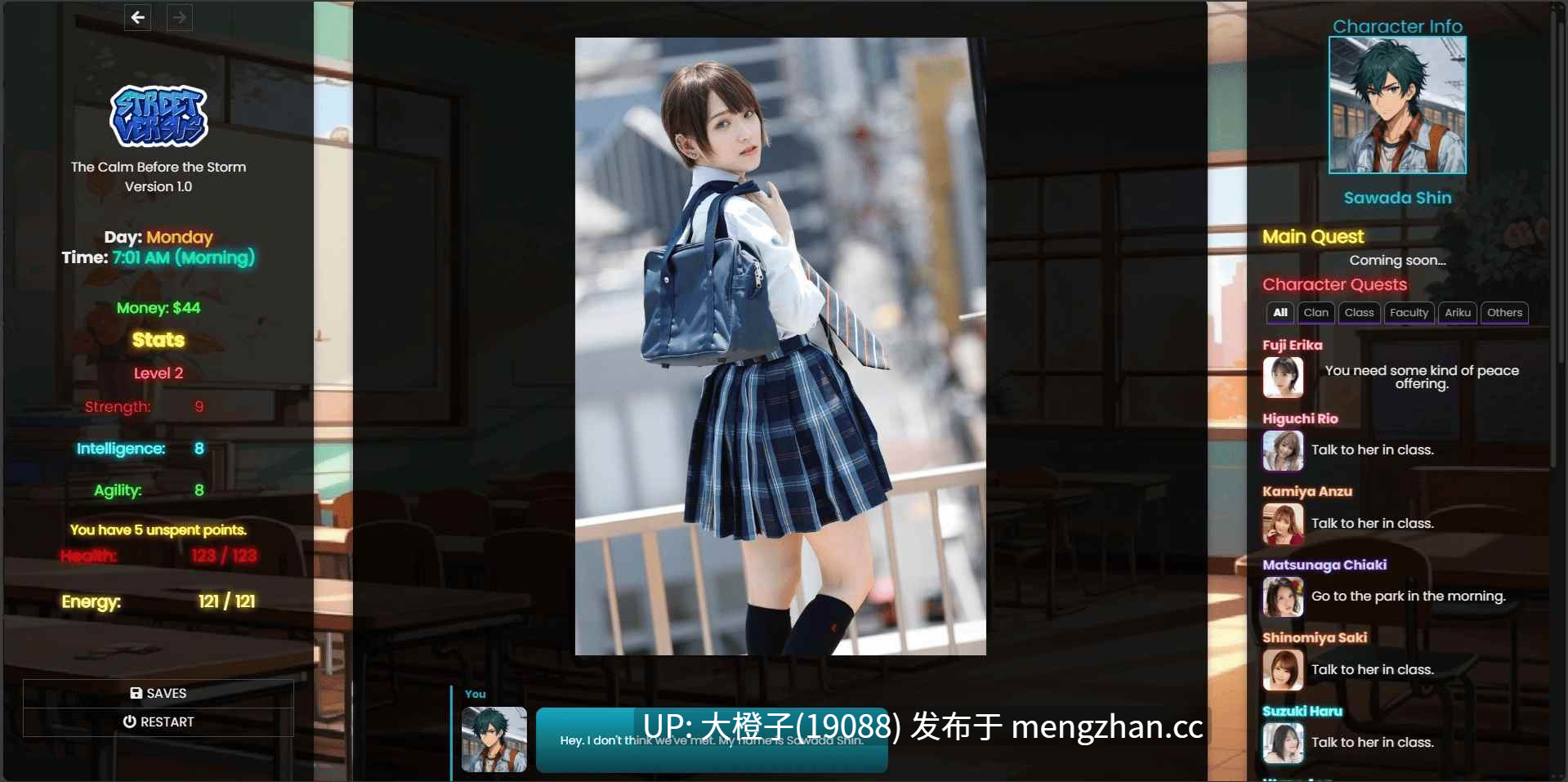 [SLG机翻动态PCHTML]街头对决 Street Versus  v1.2 [1.29G]-第5张图片-萌站