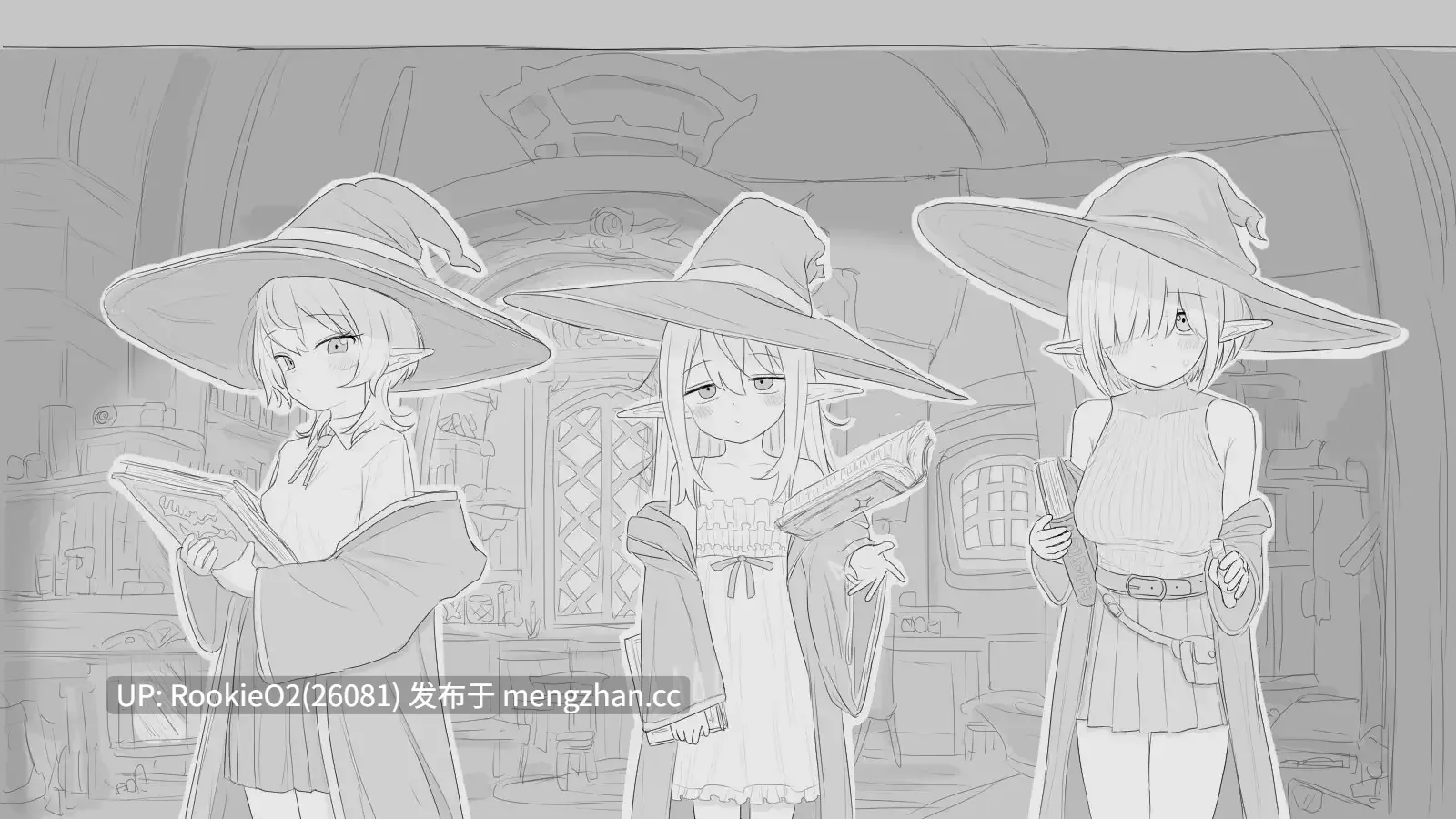 【SLG/生肉/怀孕/魔法/互动/PC】与隐居魔女的30天 / 隠居魔女との30日間 日文生肉版 26.01.24.16时发售【968M】-第6张图片-萌站