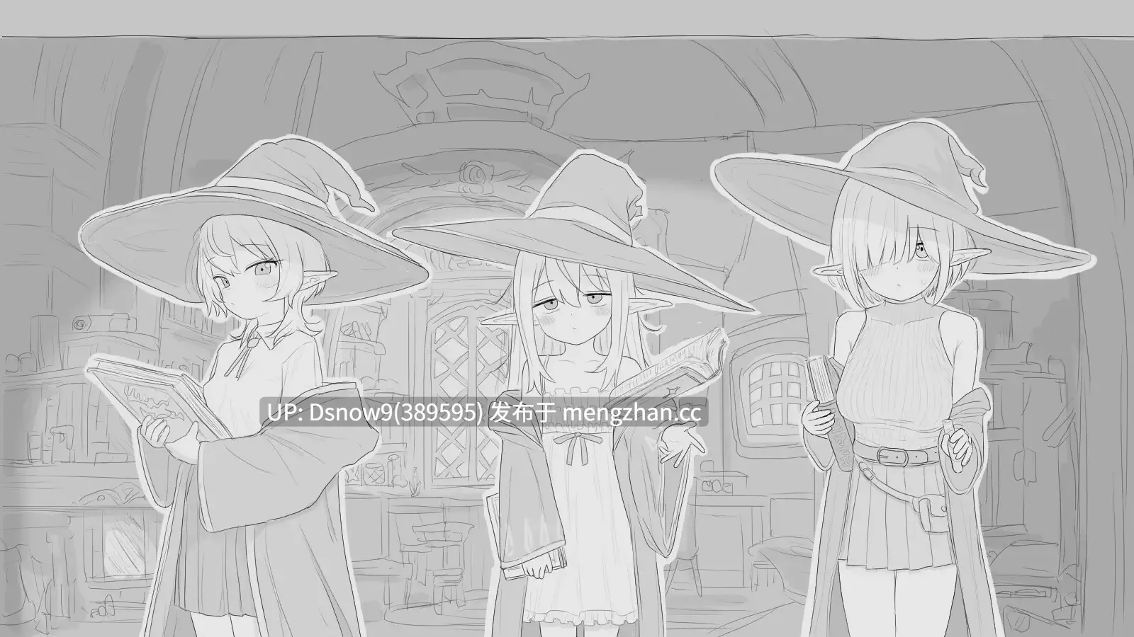 [SLG/生肉] 隠居魔女との30日間 [PC/967M]-第2张图片-萌站