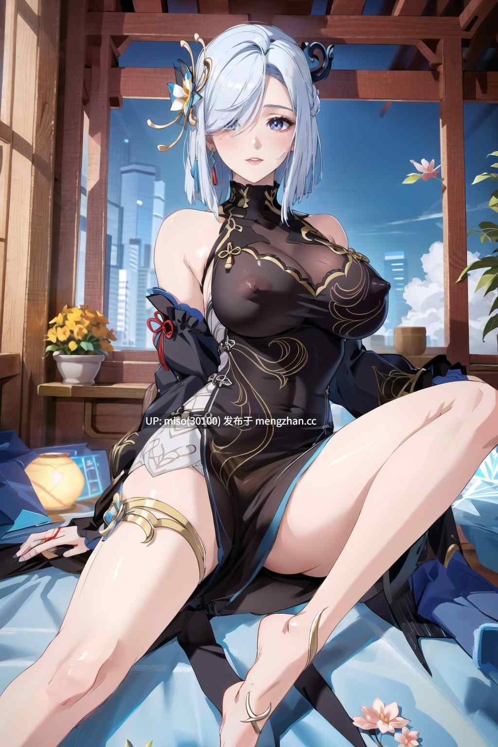 28.UnrealBeautyAIMIX NO.8 Shenhe's new dress-第4张图片-萌站 28.UnrealBeautyAIMIX NO.8 Shenhe's new dress-第4张图片-萌站