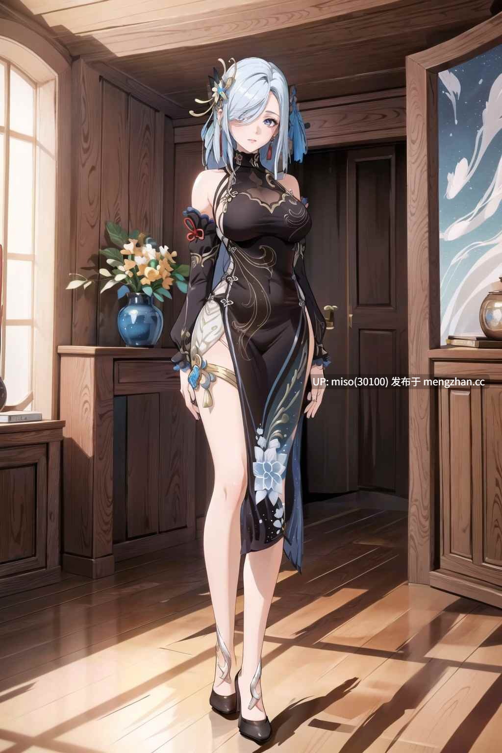 28.UnrealBeautyAIMIX NO.8 Shenhe's new dress-第6张图片-萌站 28.UnrealBeautyAIMIX NO.8 Shenhe's new dress-第6张图片-萌站