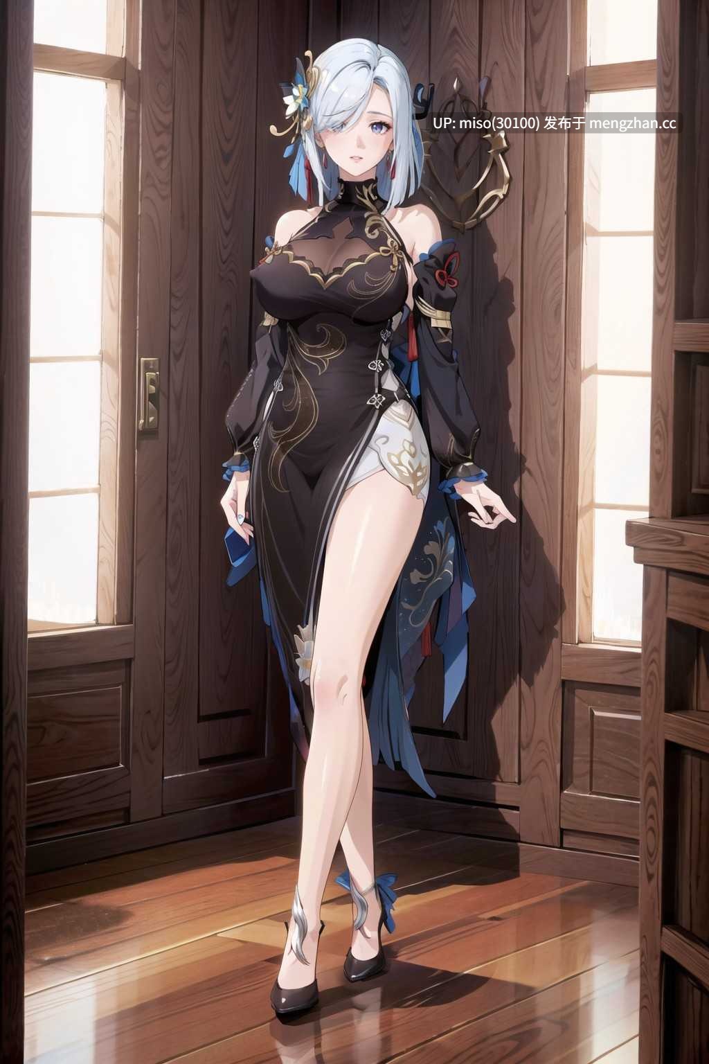 28.UnrealBeautyAIMIX NO.8 Shenhe's new dress-第8张图片-萌站 28.UnrealBeautyAIMIX NO.8 Shenhe's new dress-第8张图片-萌站