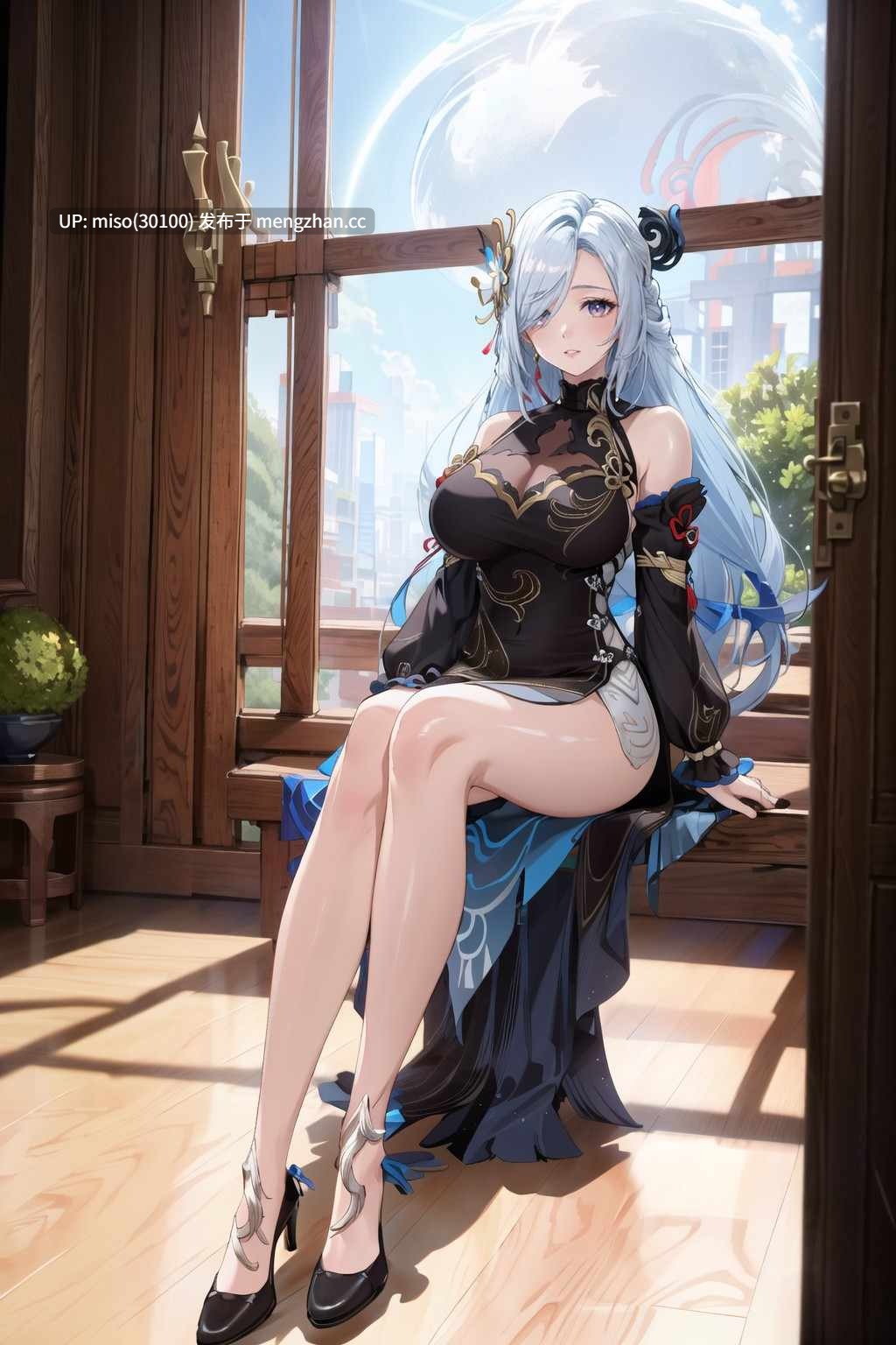 28.UnrealBeautyAIMIX NO.8 Shenhe's new dress-第11张图片-萌站 28.UnrealBeautyAIMIX NO.8 Shenhe's new dress-第11张图片-萌站