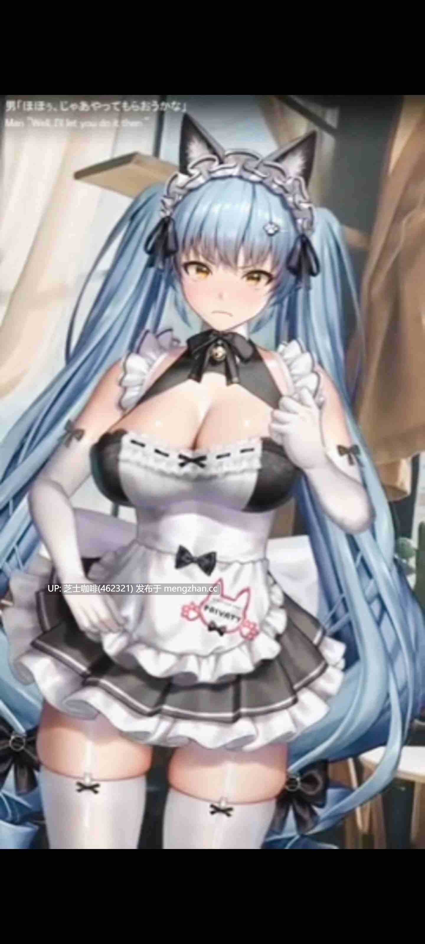 2D动画   白丝猫娘小女仆