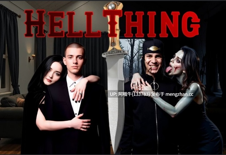 【真人CG/html浏览器机翻/文字视觉小说/动态/PC】地狱物  HellThing [v1.00] [250M]【序号6693】