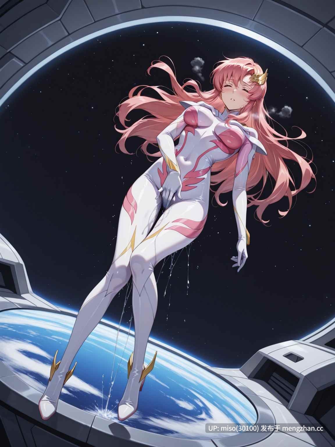 18.UnrealBeautyAIMIX [Trained] NO.451 Lacus+Clyne+Pilot+Suit-第2张图片-萌站