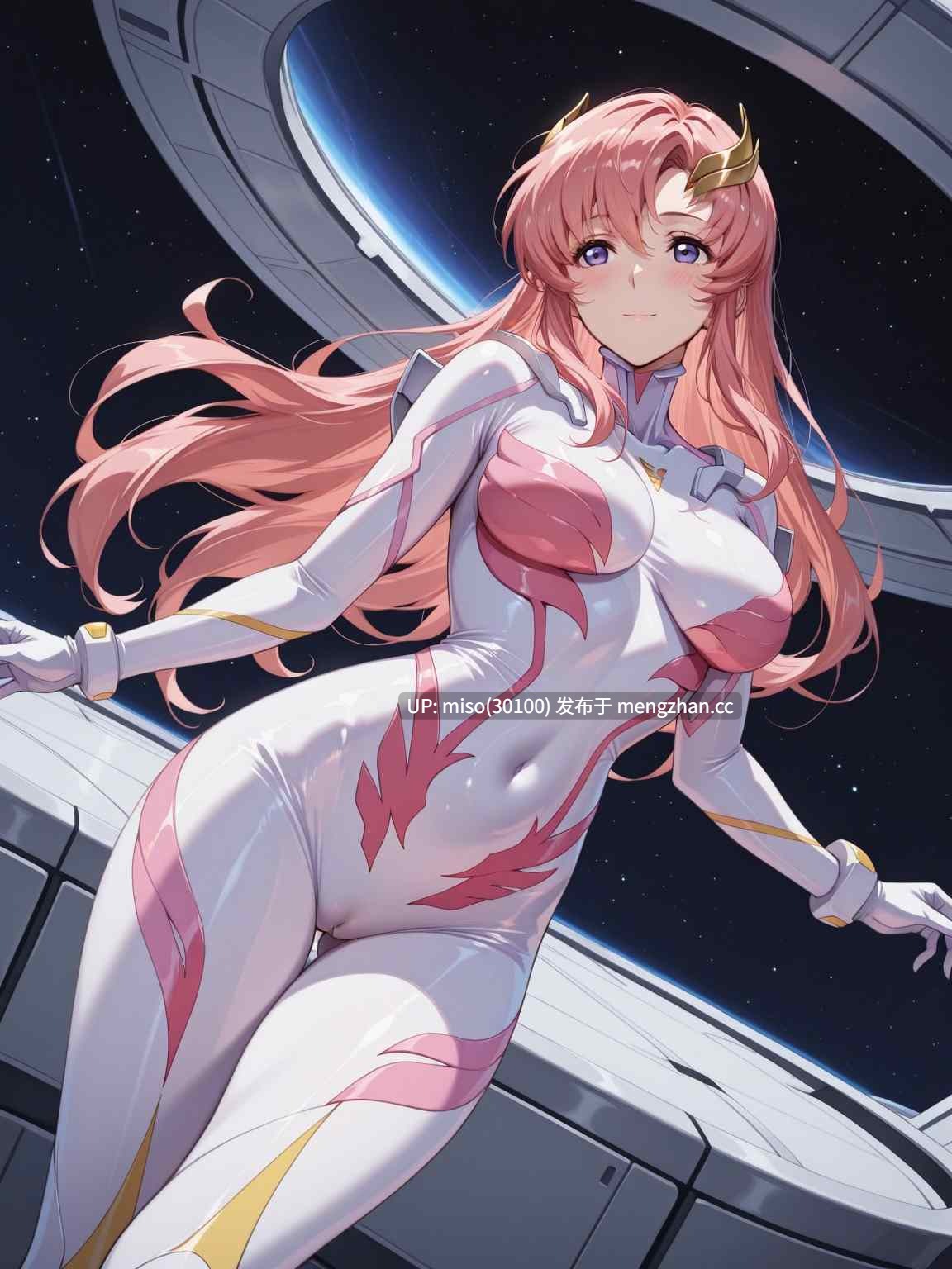 18.UnrealBeautyAIMIX [Trained] NO.451 Lacus+Clyne+Pilot+Suit-第3张图片-萌站