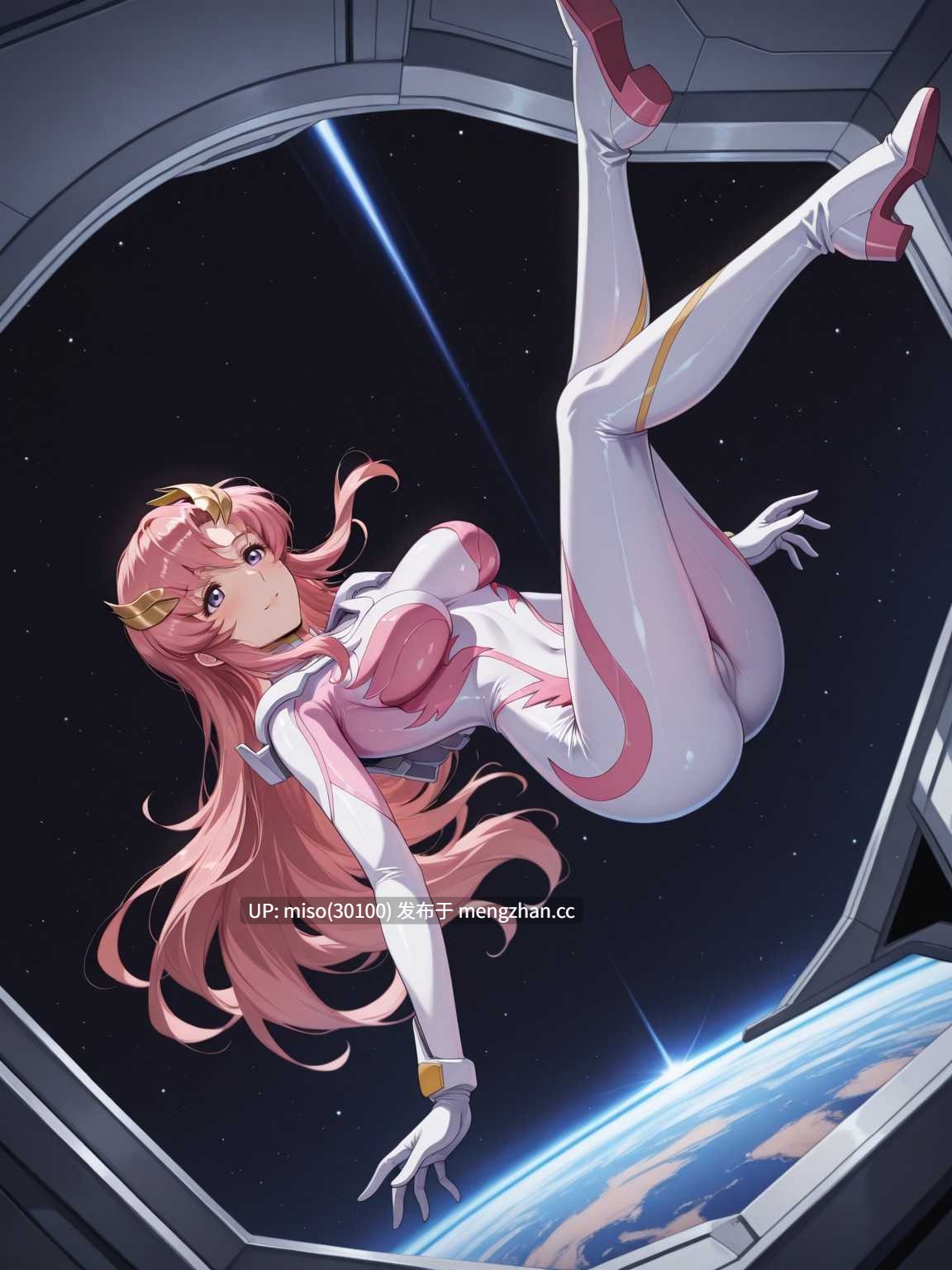 18.UnrealBeautyAIMIX [Trained] NO.451 Lacus+Clyne+Pilot+Suit-第4张图片-萌站