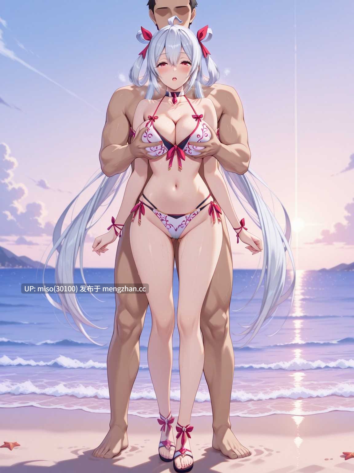 23.UnrealBeautyAIMIX [Trained] NO.443 Bikini+Matoi-第8张图片-萌站