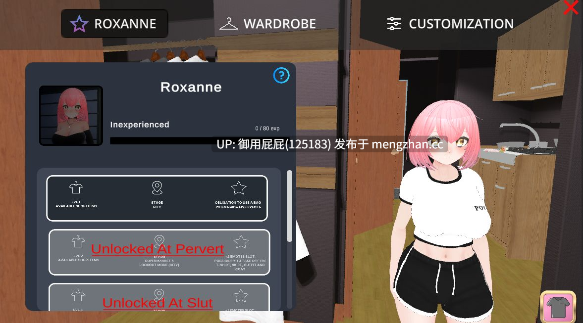 [3D神作/露出/动态/步兵] 罗克珊 Roxanne Ver0..8.1 机翻步兵版 [10.0G]-第11张图片-萌站