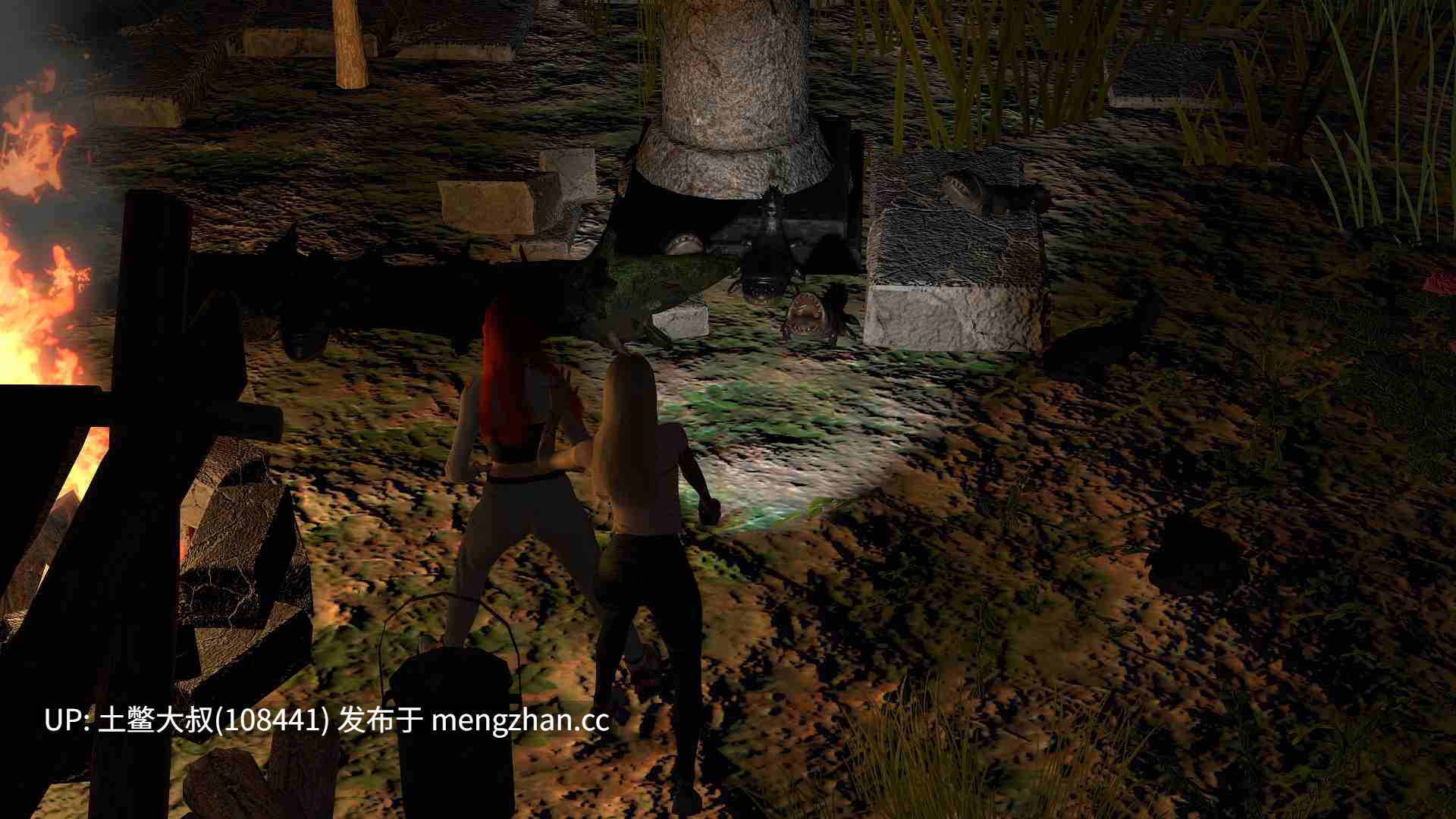 生化危机背景的同人RPG【3D亚洲RPG 动态 战斗 futa 机翻】居住者 Resident Within [v1.5] 2.2gb-第8张图片-萌站