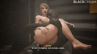 [3D动画/BlackCream] 大佬26.01月新作：Ashley X BBC 阿什莉 家庭度假性感人妻在丈夫不知情的情况下被黑人朋友中出播种 [4G]-第2张图片-萌站