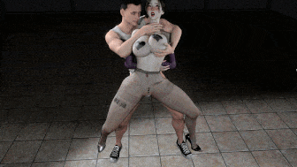 [3D动画/NTR/VAM] 南辕北辙：绿帽一家4 巨乳黑丝妈妈在儿子面前被黑人留学生中出播种 [1.5G]-第2张图片-萌站