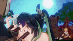 #原神 #女角色 优菈、闲云、夜阑x丘丘人