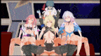#崩铁 #原神 #女角色 崩铁、原神多角色群P