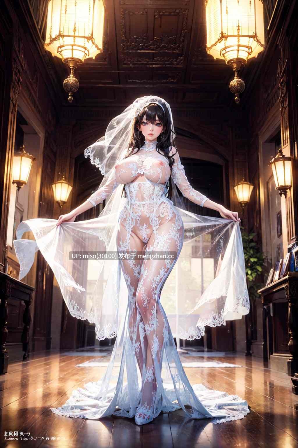 11.UnrealBeautyAIMIX  NO.17 Wedding dress