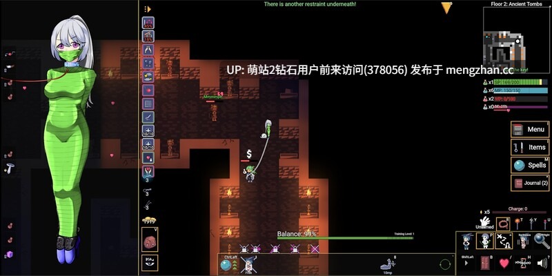 [地牢探索束缚催淫调教魔物姦] Kinky Dungeon Ver5.4.83 官方中文版 [官中670M]-第4张图片-萌站