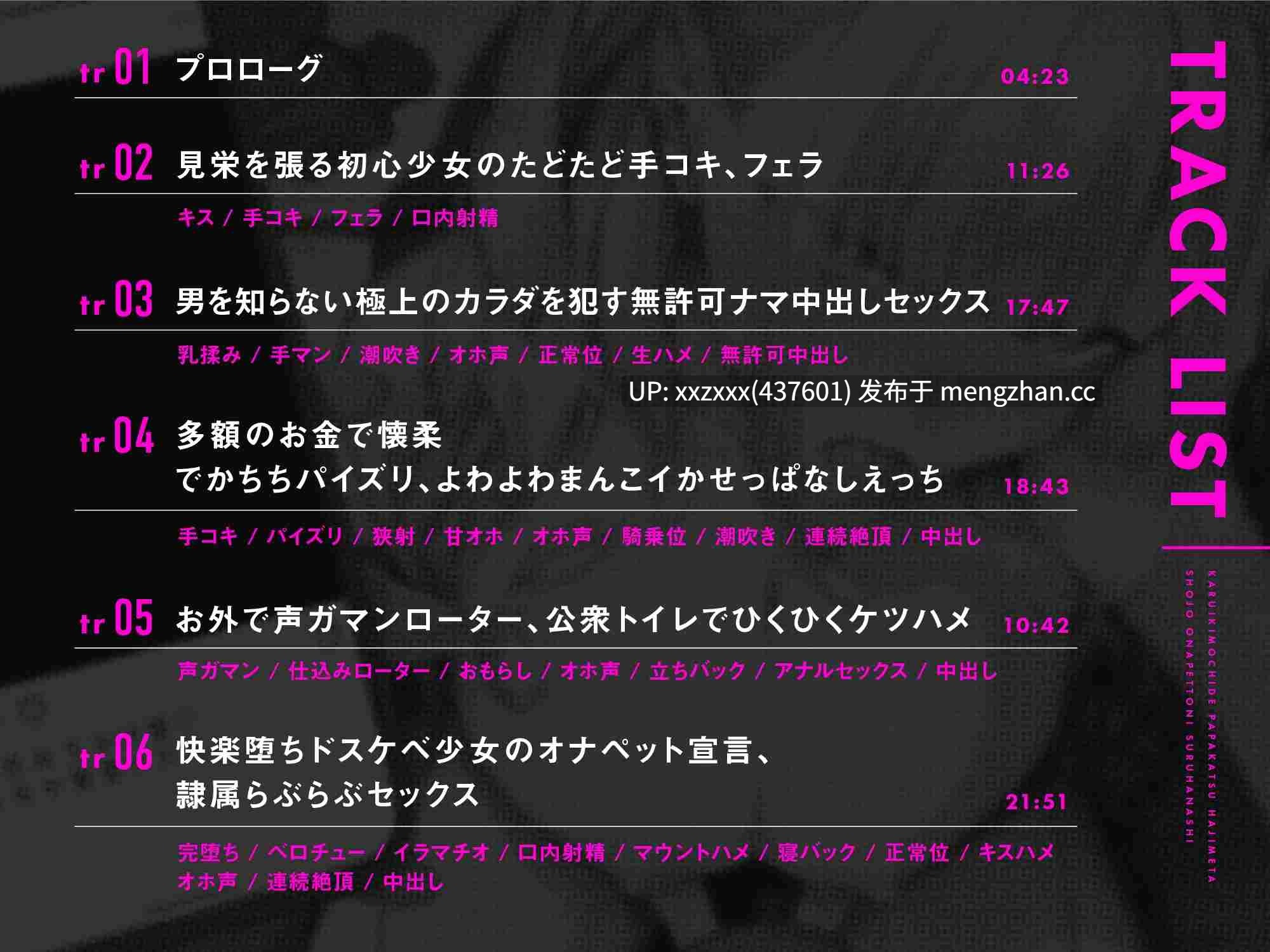 [简体中文版][RJ01496476][高梨はなみ][调教自慰宠物×全篇哦吼淫叫]把抱持着随便的心态开始爸爸活的少女变成自慰宠物的故事-第3张图片-萌站