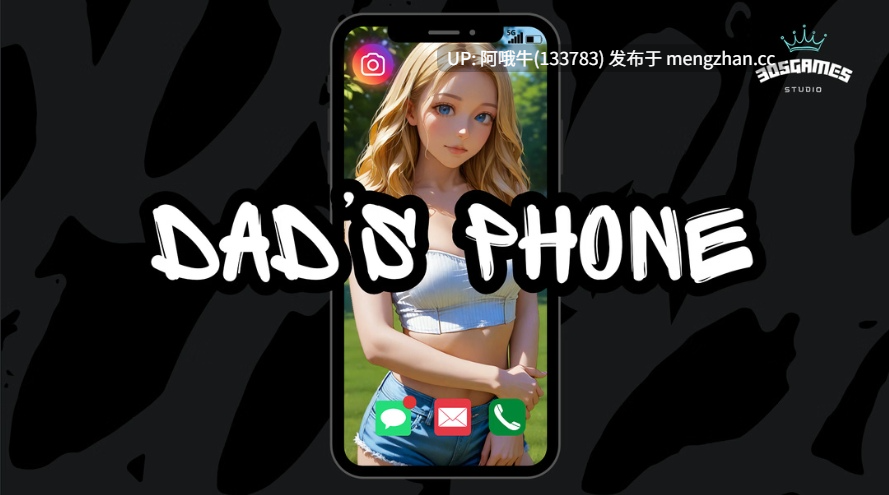 【SLG/AICG/恋爱模拟/PC/机翻/萌站内植】爸爸的电话 Dad's Phone [v0.5] 【335M】【序号6751】-第2张图片-萌站