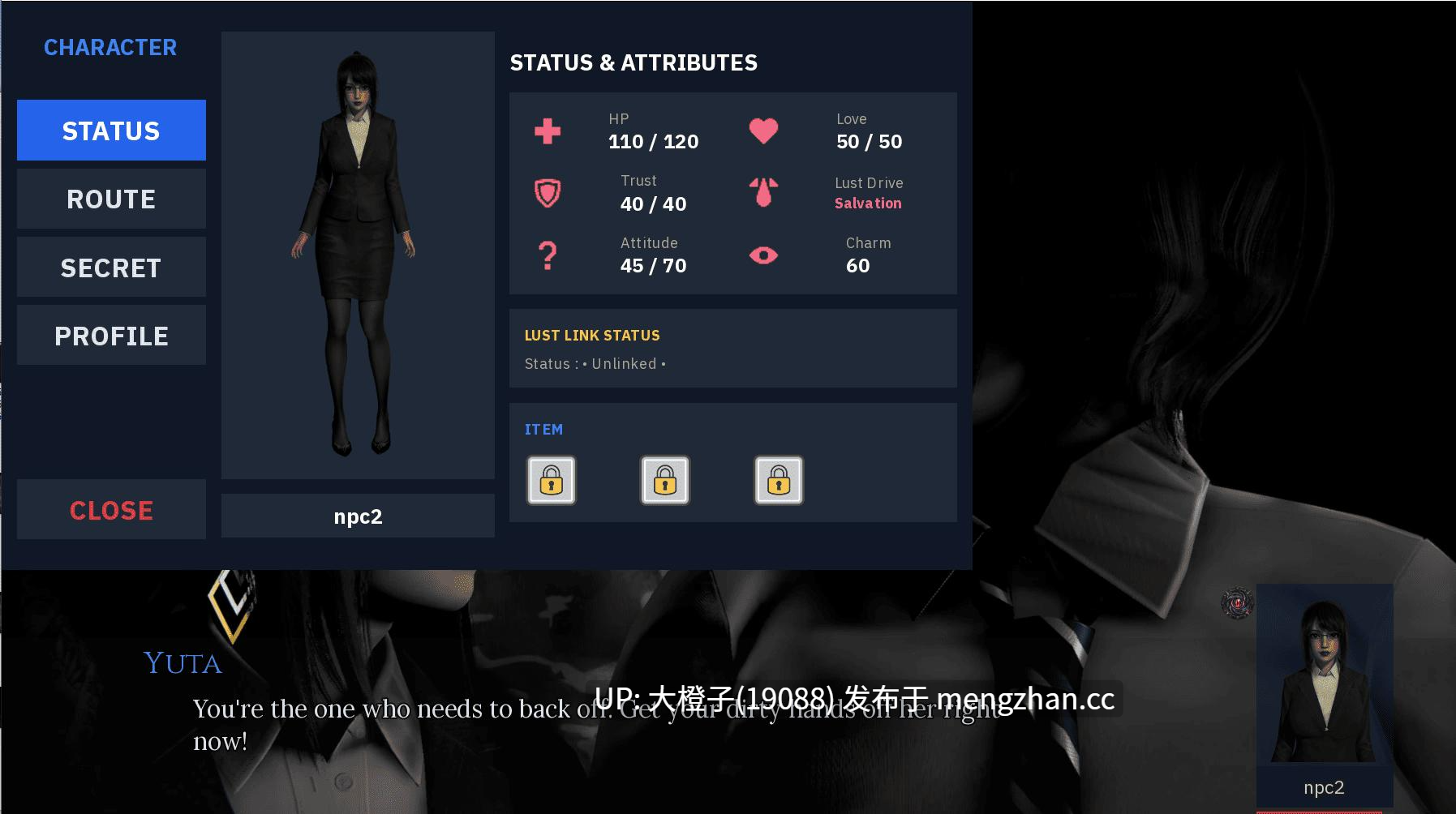 [SLG汉化步兵PC]The Asmodeus Eyes v0.05[2.7G]-第5张图片-萌站