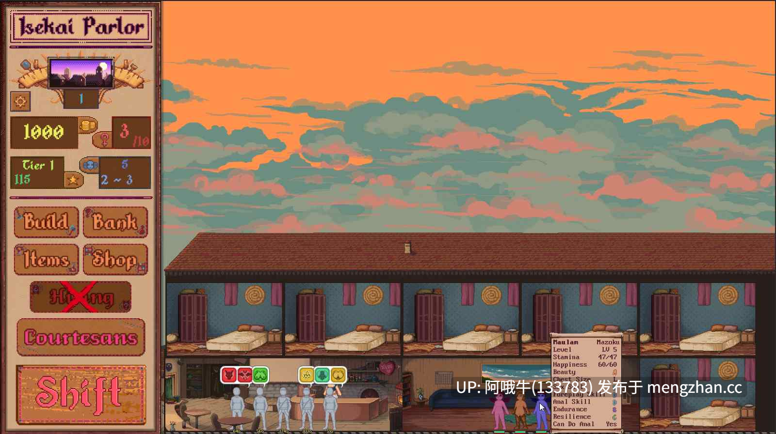 【SLG/管理/卖淫/怪物女孩/PC/机翻】异世界客厅模拟器 Isekai Parlor Simulator [v1.19.0] 【251M】【序号6805】-第5张图片-萌站
