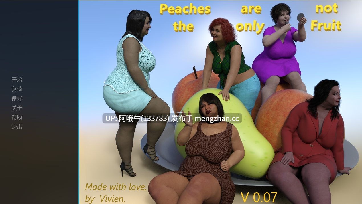 【欧美/SLG/重口/熟女/肥臀/PC/机翻】子不是唯一的水果 Peaches Are Not the Only Fruit [v0.07+节日奖励预览] 【1.65G】【序号6808】