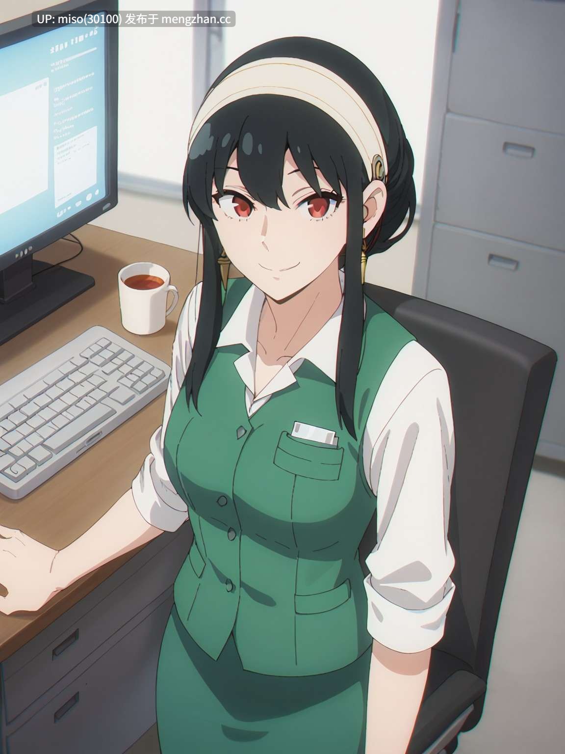 17.UnrealBeautyAIMIX NO.62 Office yor