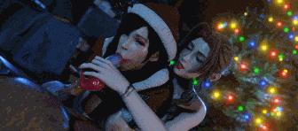 [3D动画/Blueberg/兽X] 大佬25.12月新作：天使+瑞秋+雾子+爱丽丝+蒂法 性感女神姐妹花激情双飞 [376M/视频均为1分内短片，介意勿下]-第6张图片-萌站