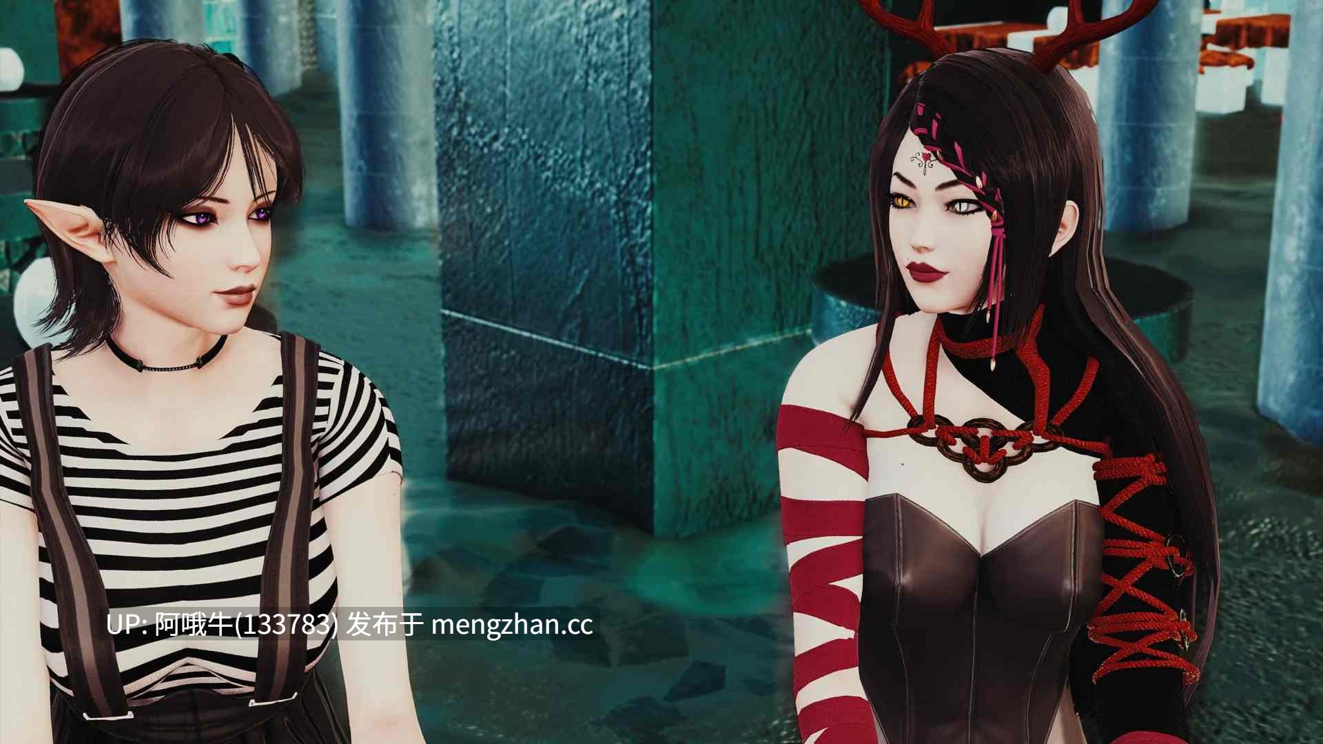 【幻想/扶她/SLG/PC/机翻】哥特屋 GothHouse [Ch.2] 【742M】【序号6816】-第4张图片-萌站